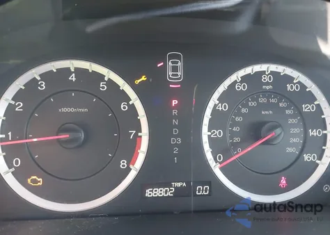 2008 Honda Accord 2.4 Ex-L из США, поврежденный, VIN JHMCP26878C042790